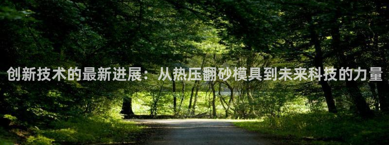 emc易倍老板：创新技术的最新进展：从热压翻砂模具到未来